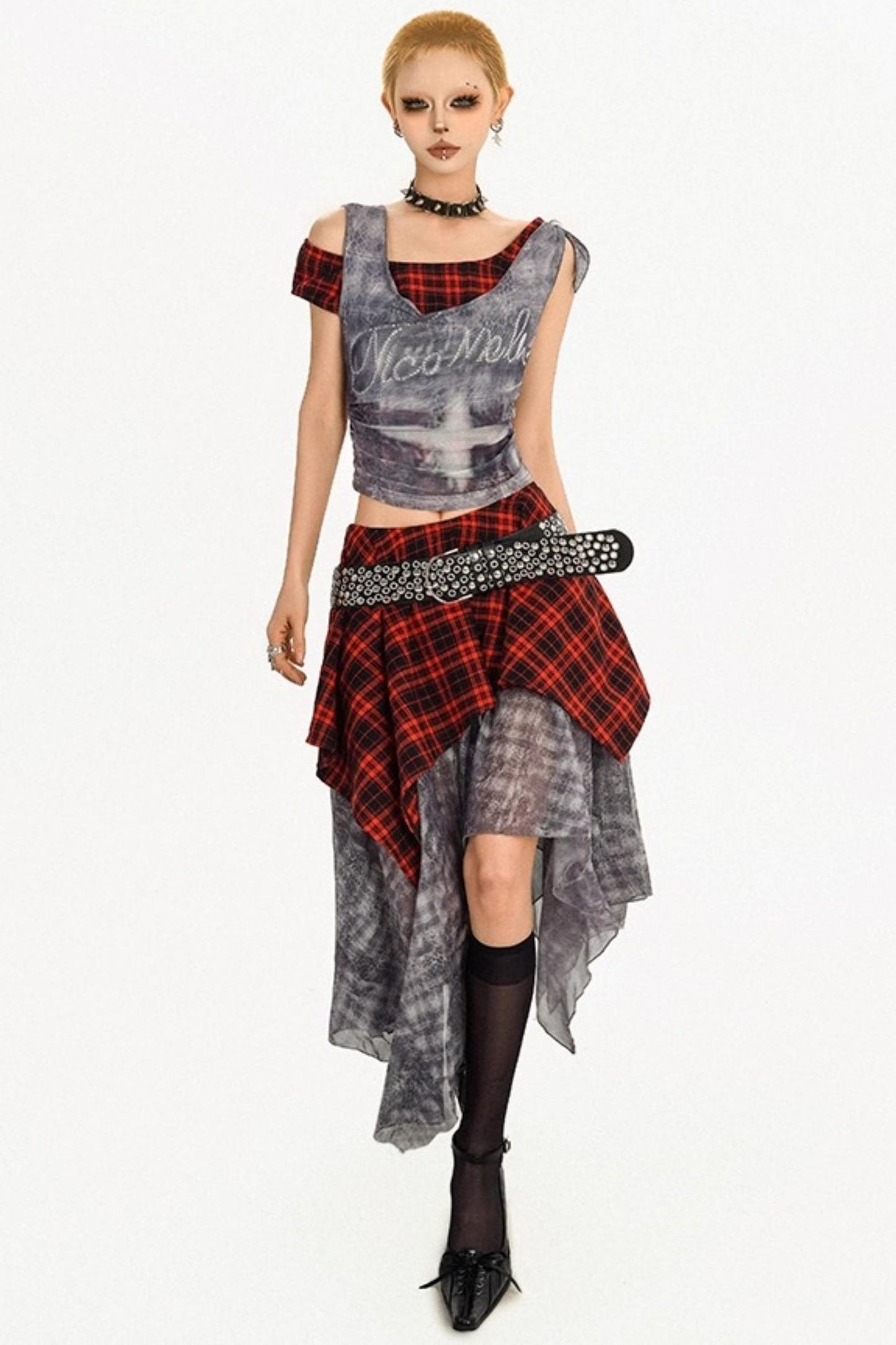 Original American Retro Layered Skirt