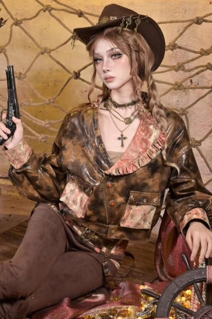 Melard Lace Steampunk Jacket Set-Up