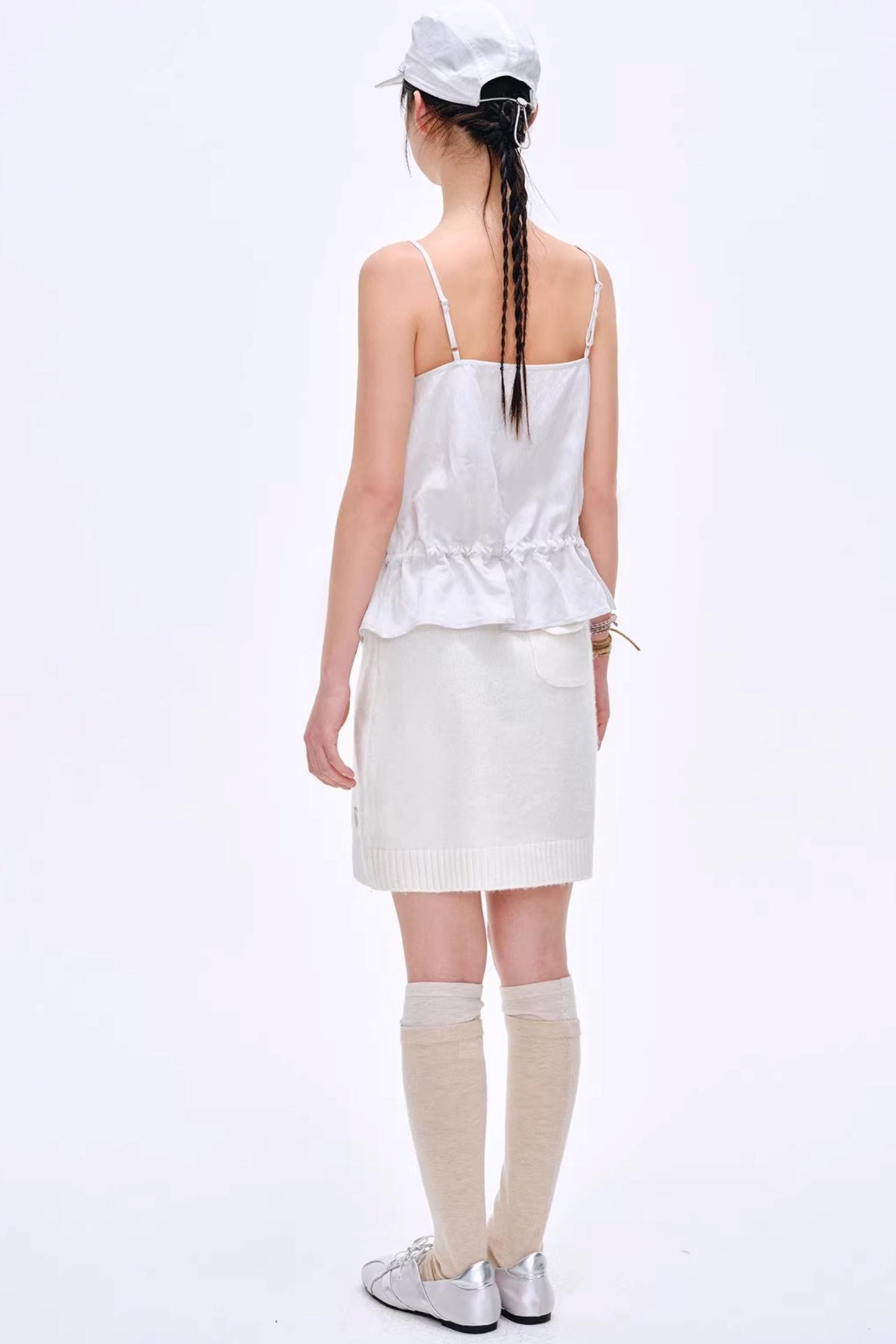 Lyocell Tie-Waist Camisole