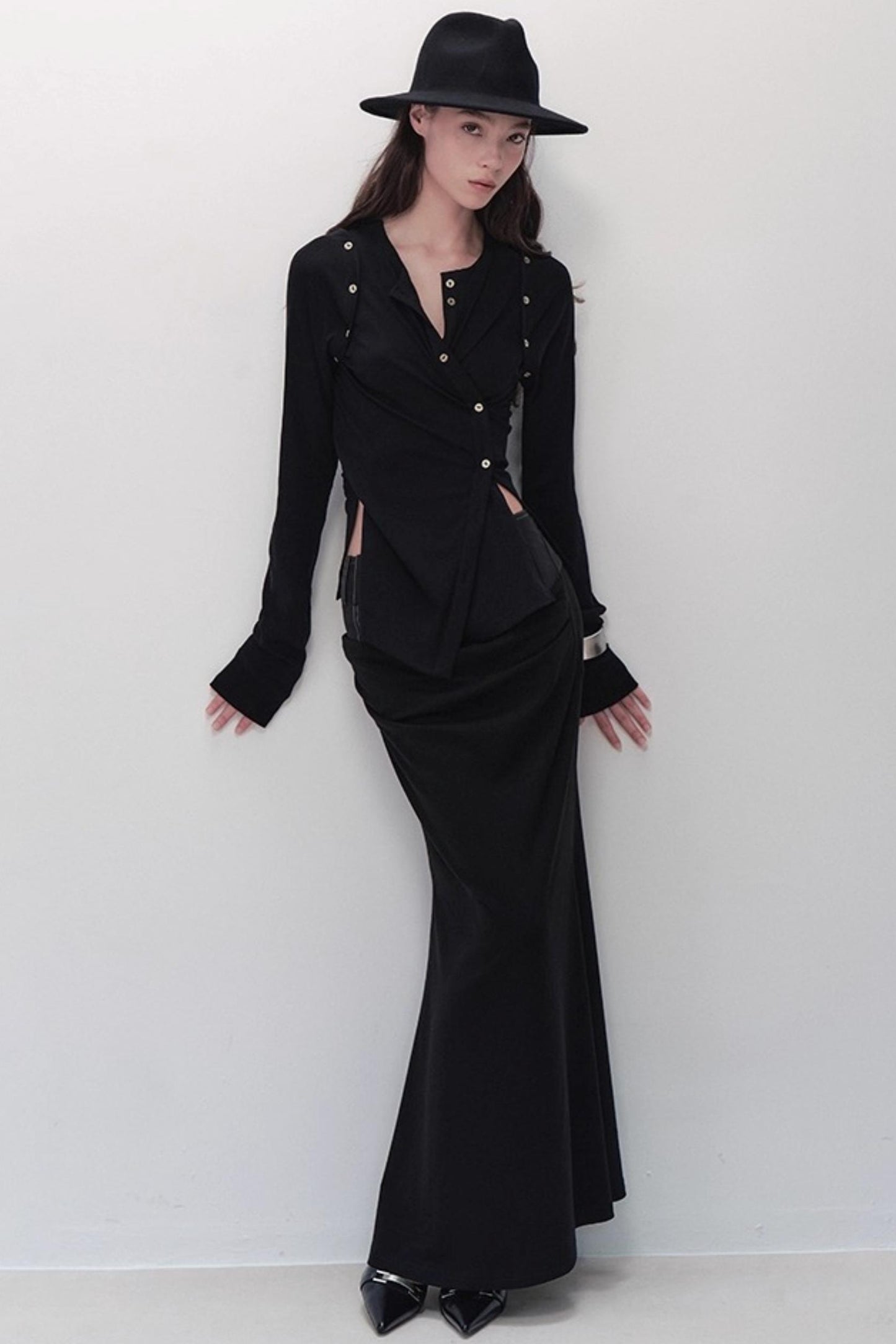 Detachable Round Neck Knitted Cardigan