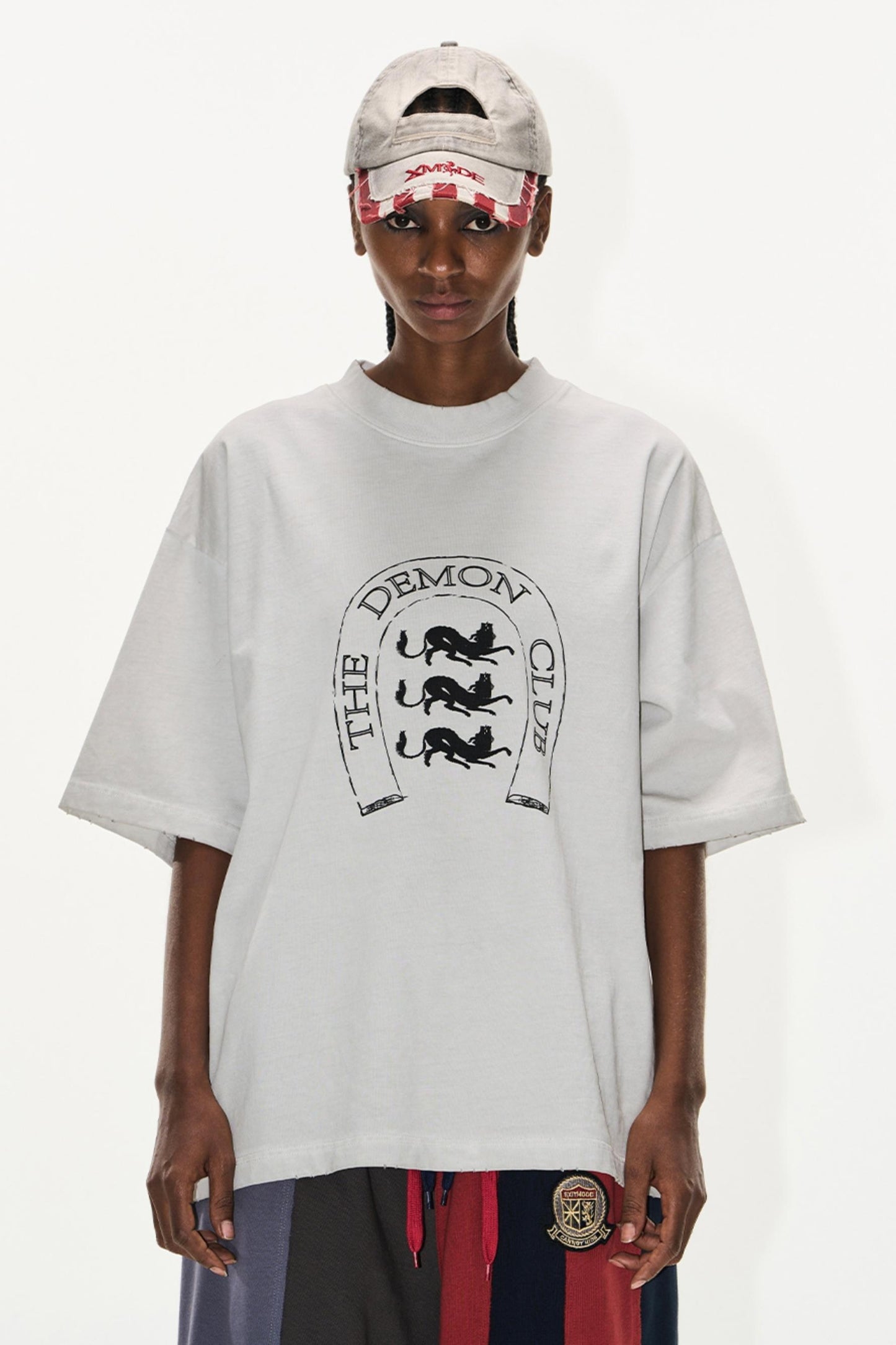 Aged Wash Short Sleeve Top