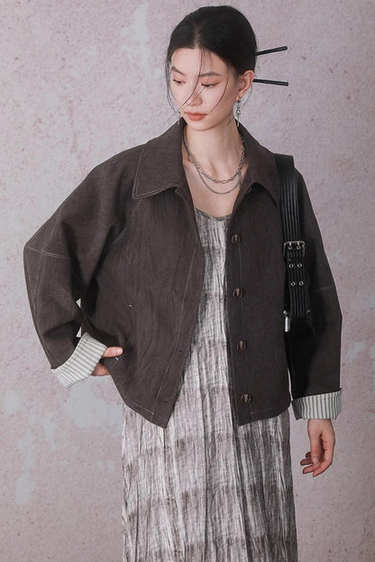 Velvet Tie-Dye Print A-Line Sundress