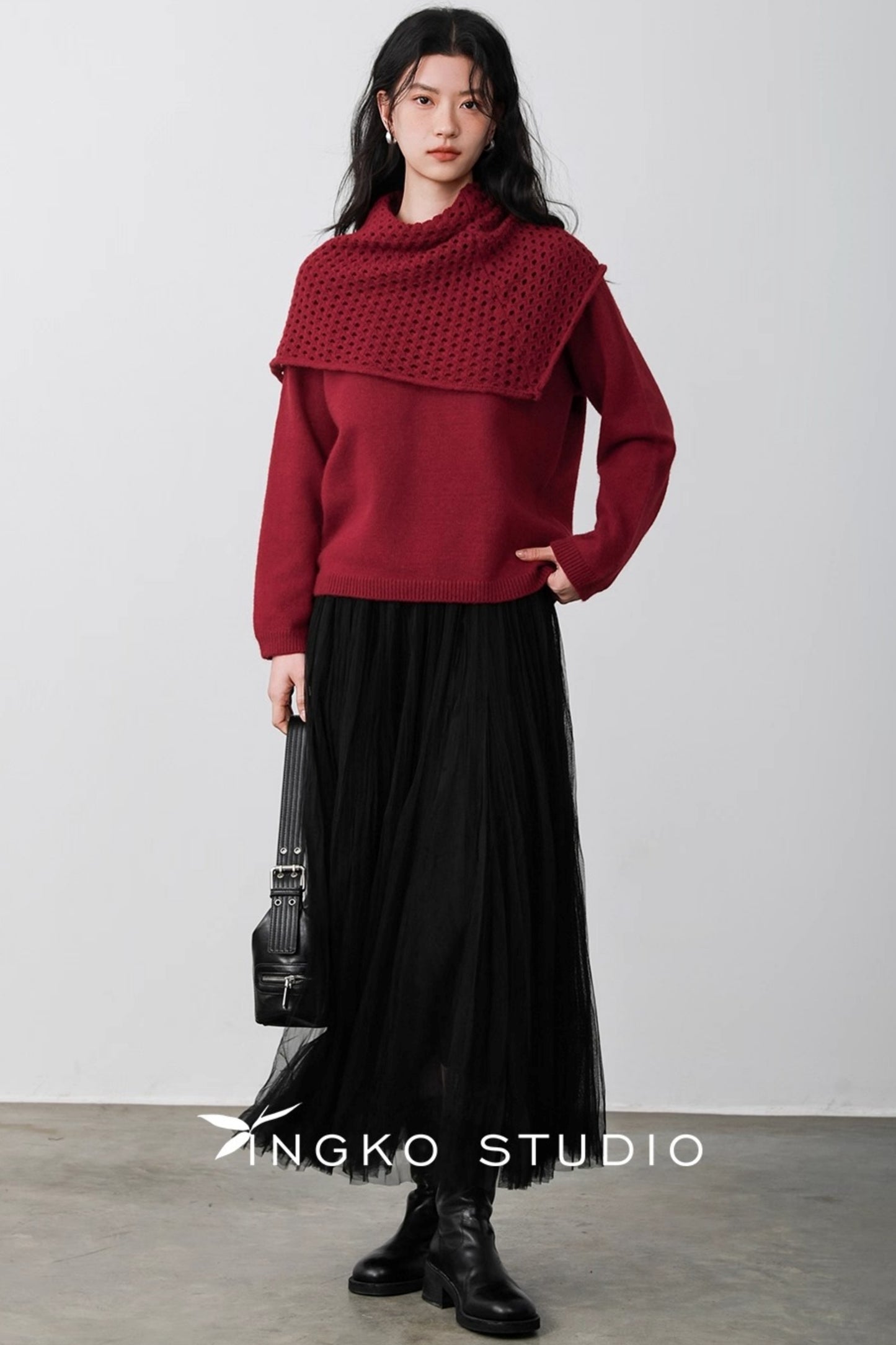 Flowing Cloud Gauze Skirt