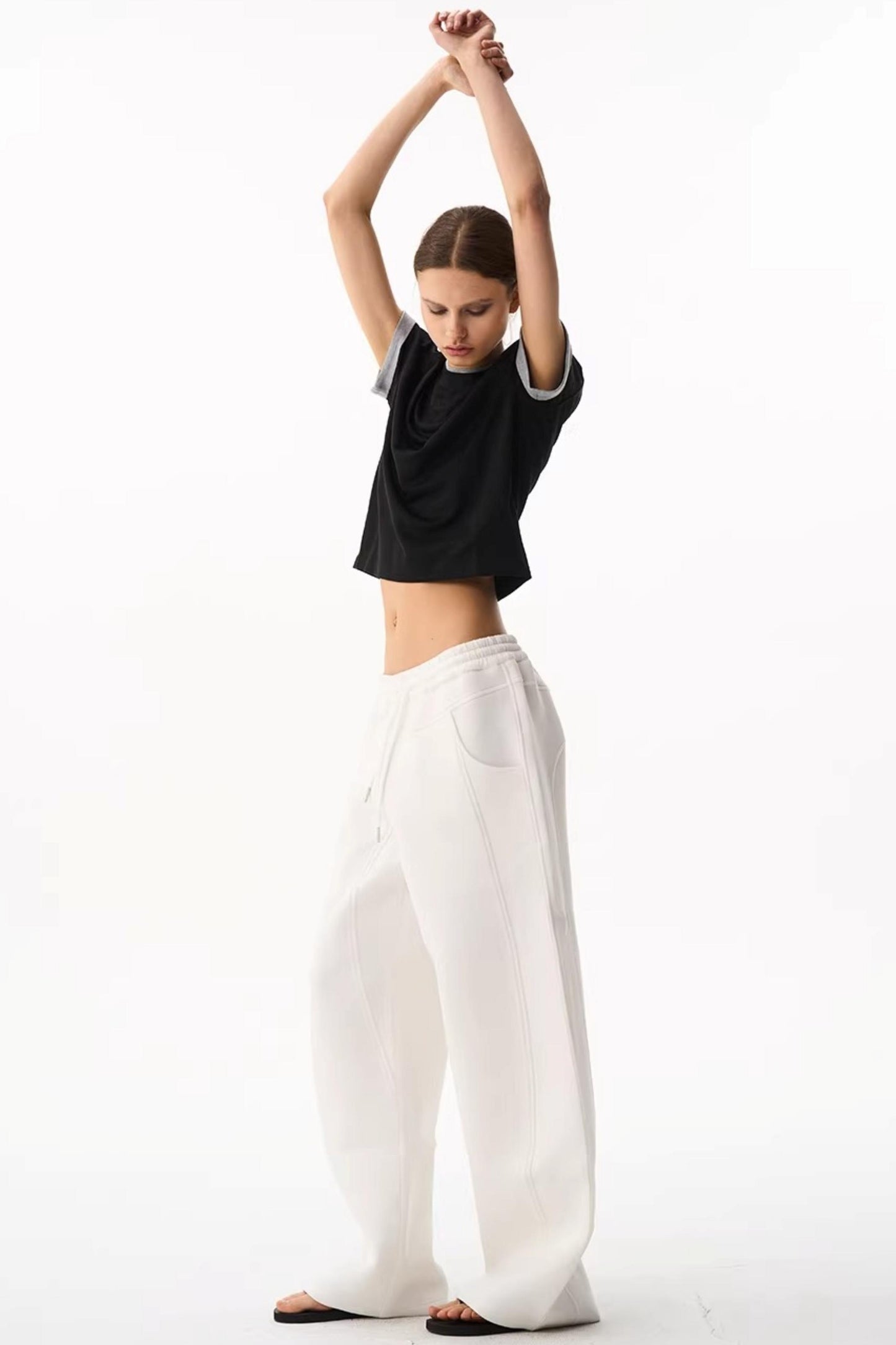 Embroidered Slim-Fit Top