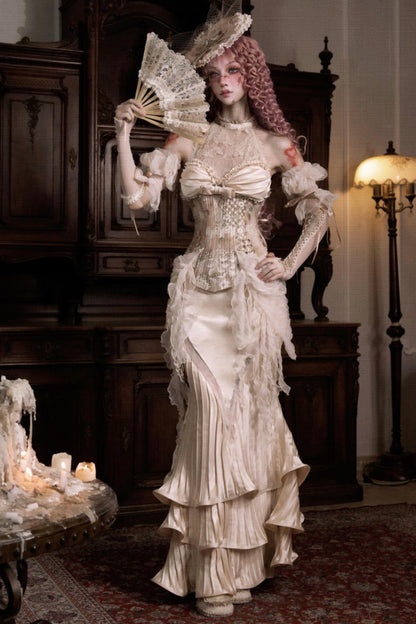 Rococo Satin Mermaid Skirt