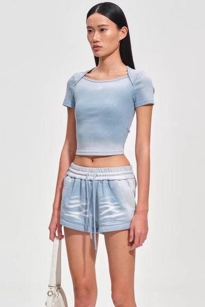 Equestrian-Kurze Hose aus schwerer Baumwolle