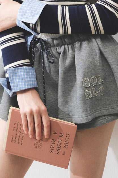 Knitted Sweatshirt Skirt Set-Up