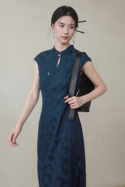 Summer Navy Denim Dress
