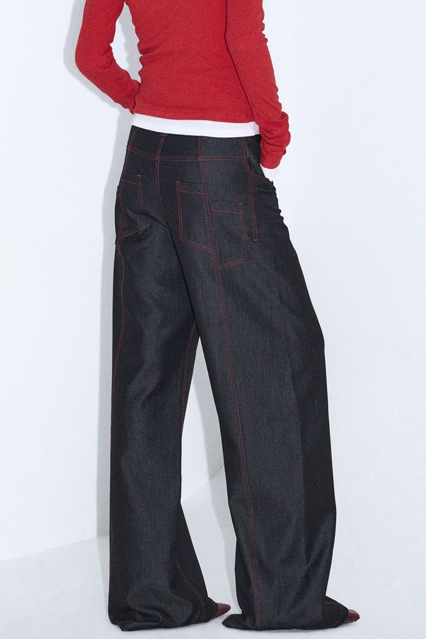 Tencel Scimitar Trousers