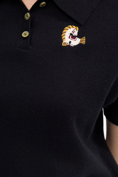 Braided Pony Knit Sweater Set-Up