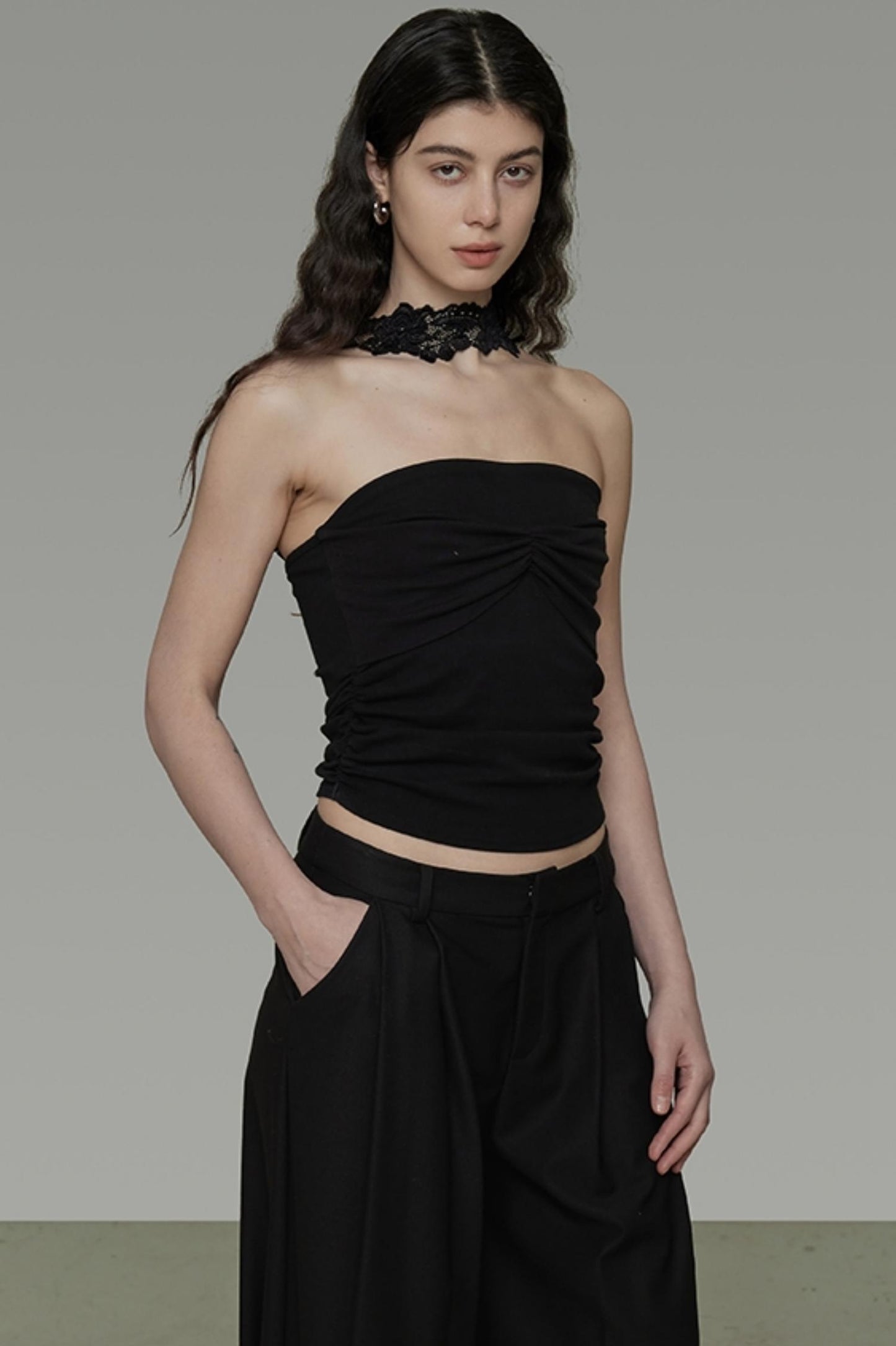 Slim Fit Luxury Halter Top