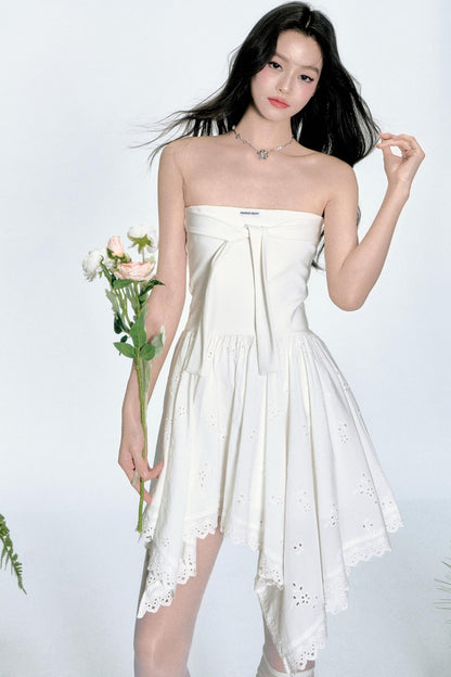 Feather Tie Dress