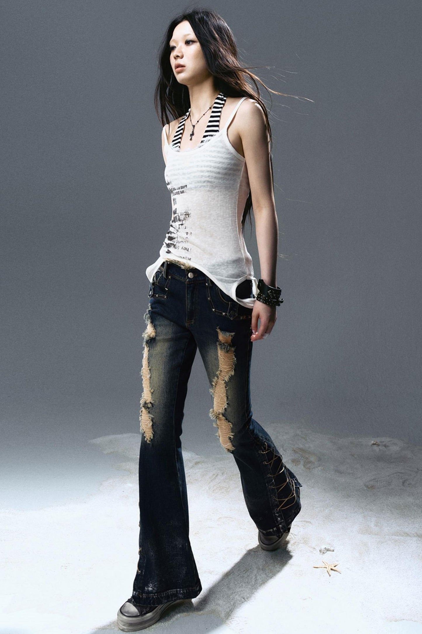 Layered Two-Tone Cami Top