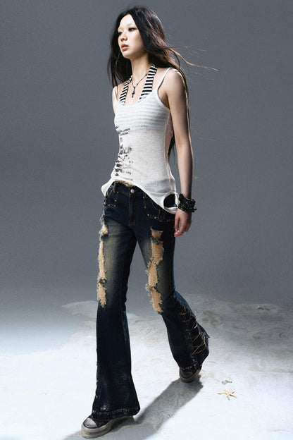 Layered Two-Tone Cami Top