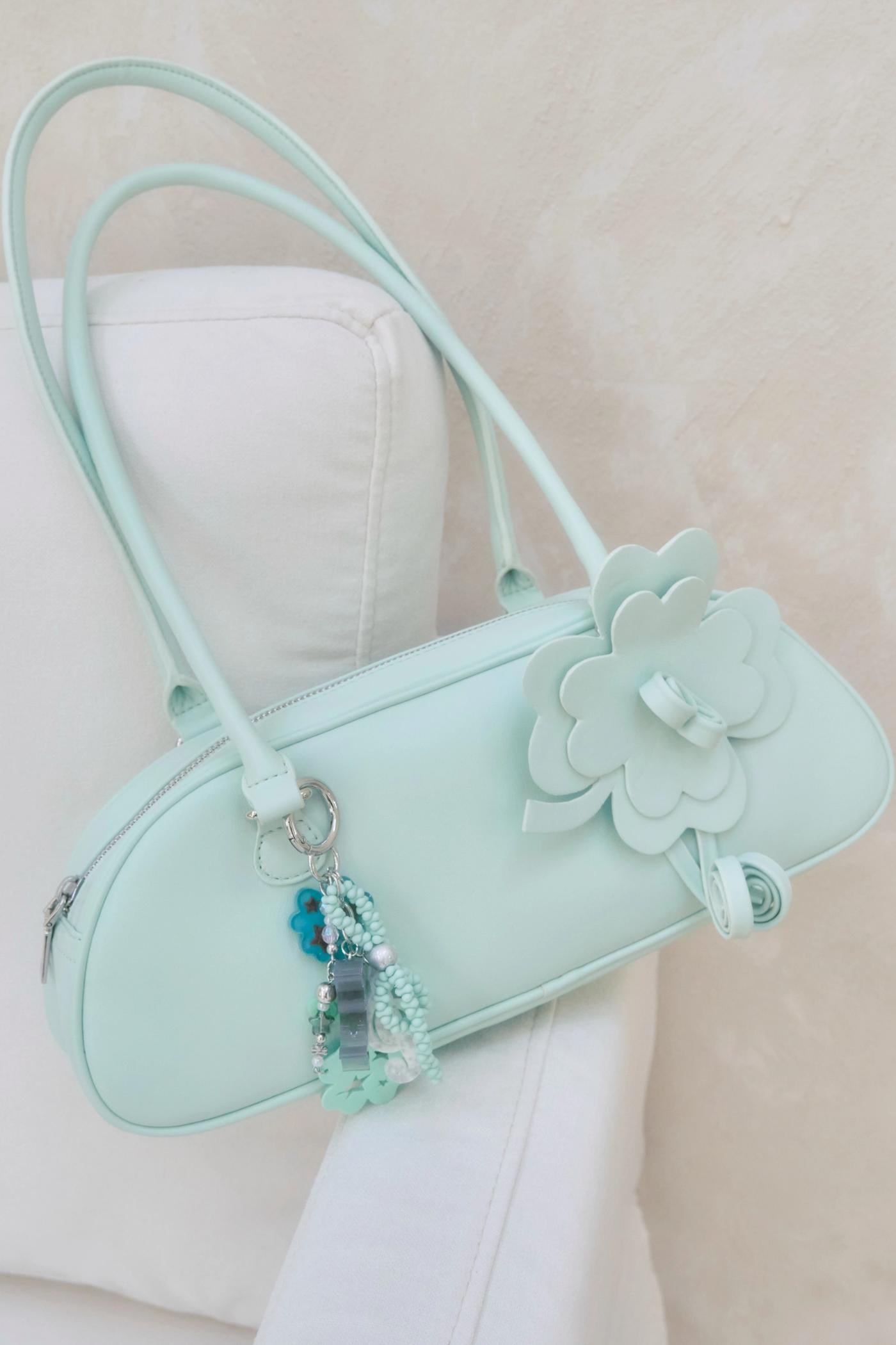 Clover Baguette Shoulder Bag