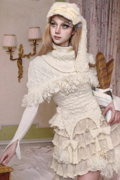 Slavic Daughter Knitted Shawl