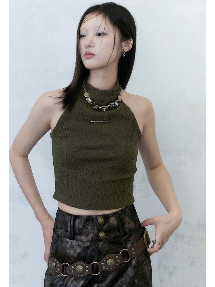 American Sleeve Knit Tube Top