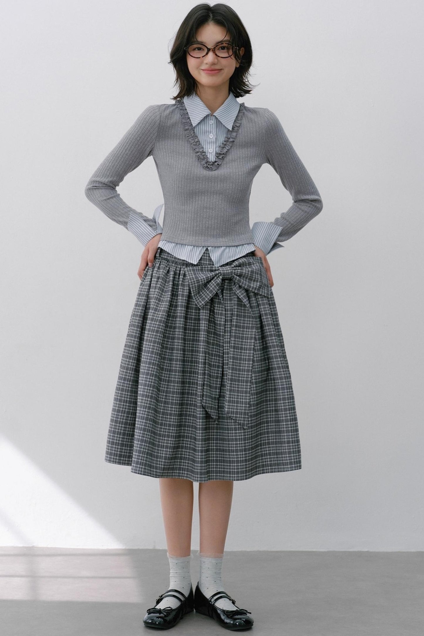 Patchwork Striped Top