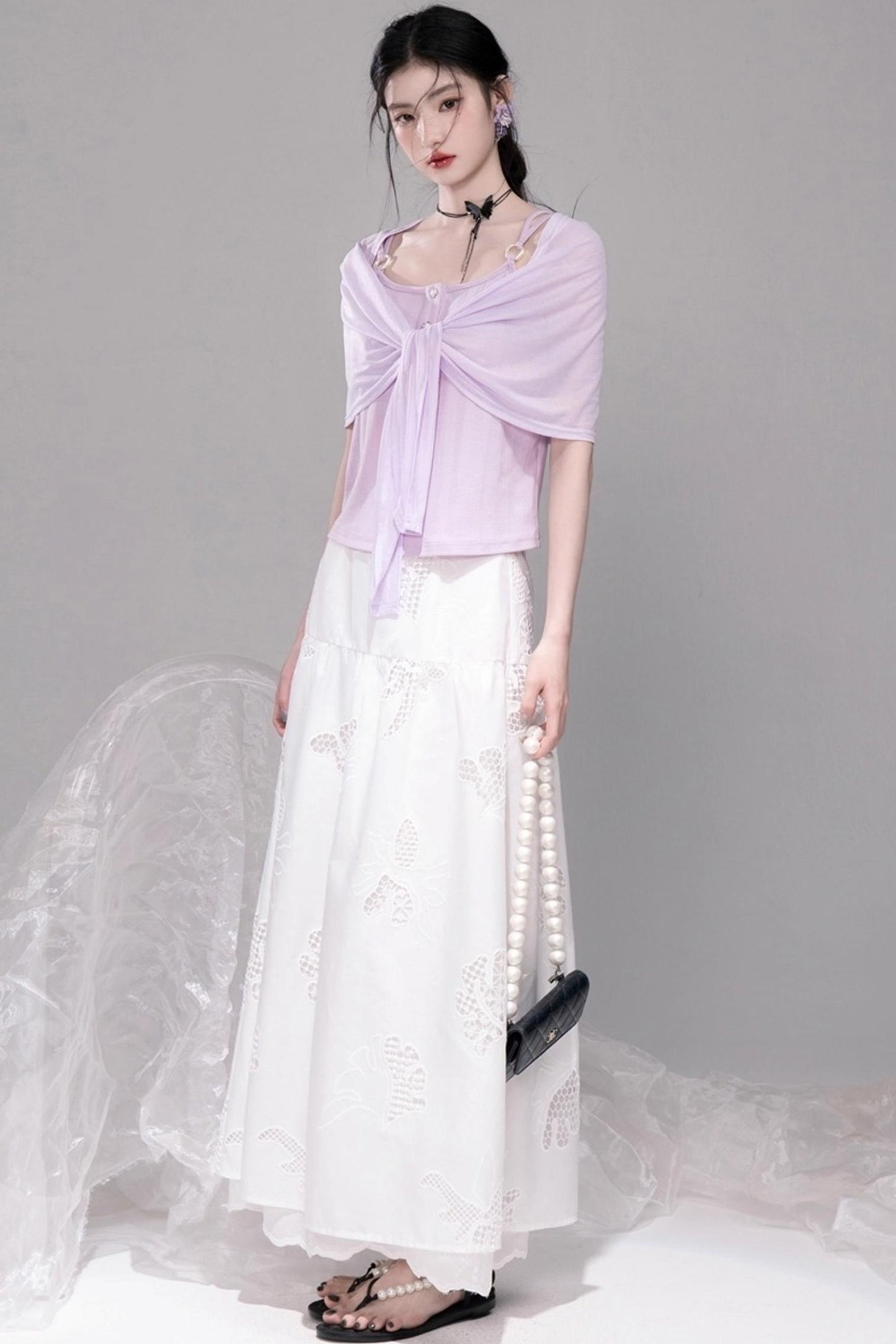 Cool Lily Two-Piece Top Set