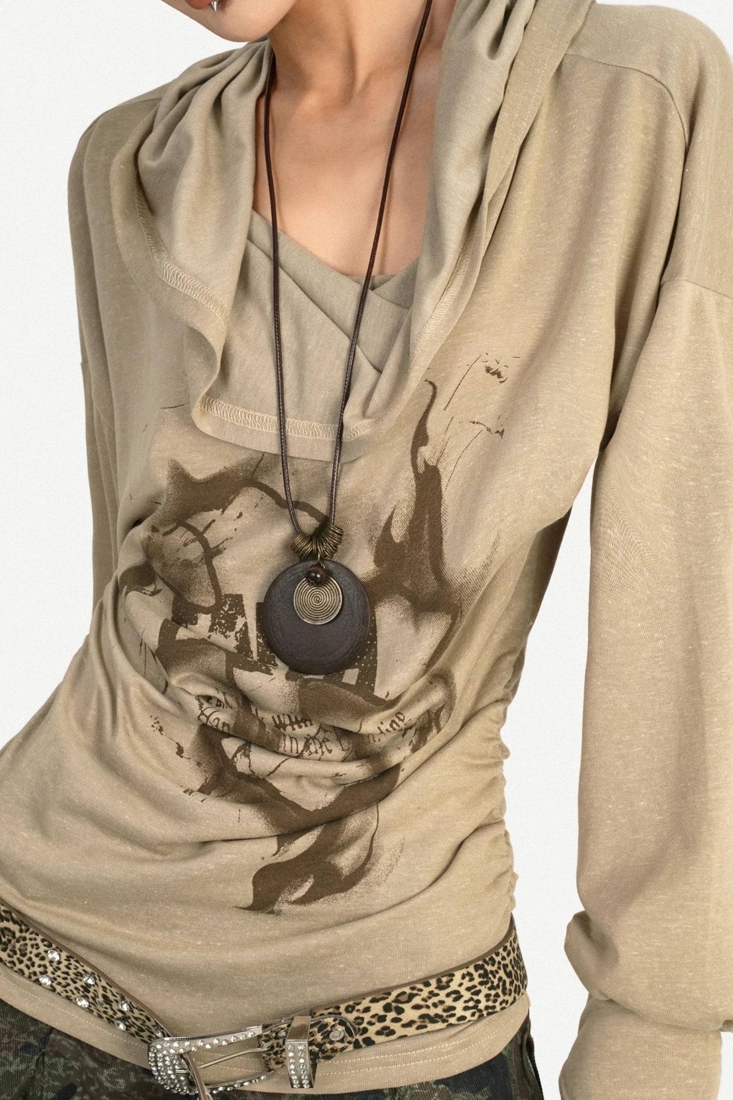 Autumn Hooded T-Shirt