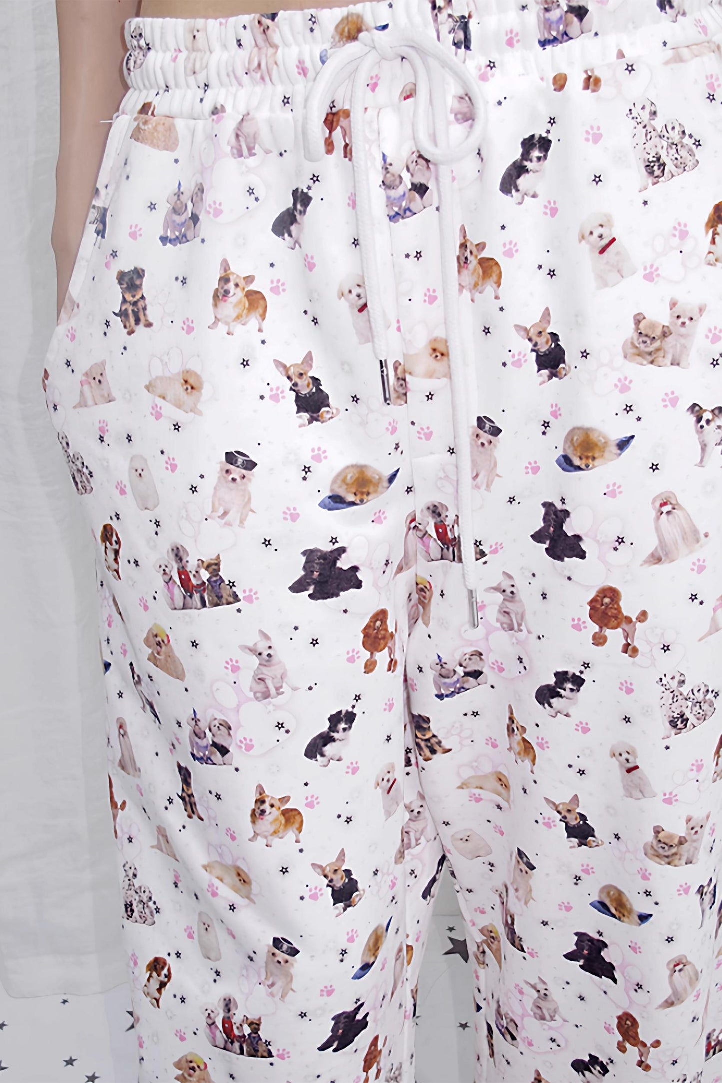 Dog Print Sweatpants