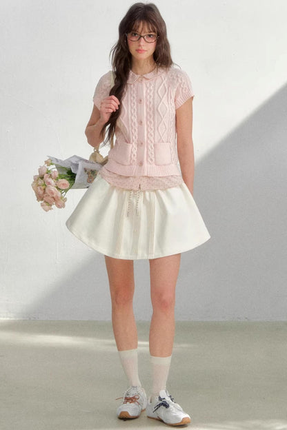 Knitted Korean Two-Piece Sweater