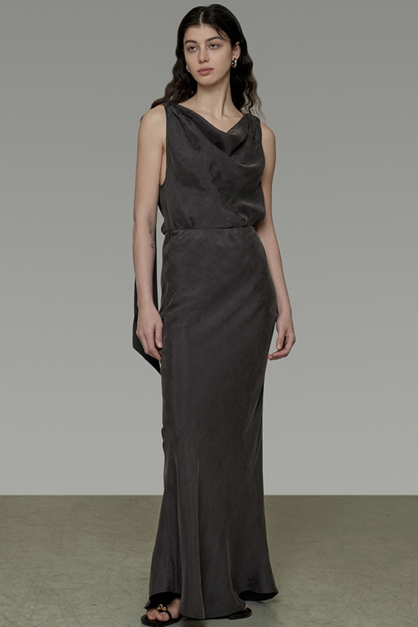 Summer Breeze Draped Two-Piece Set-Up