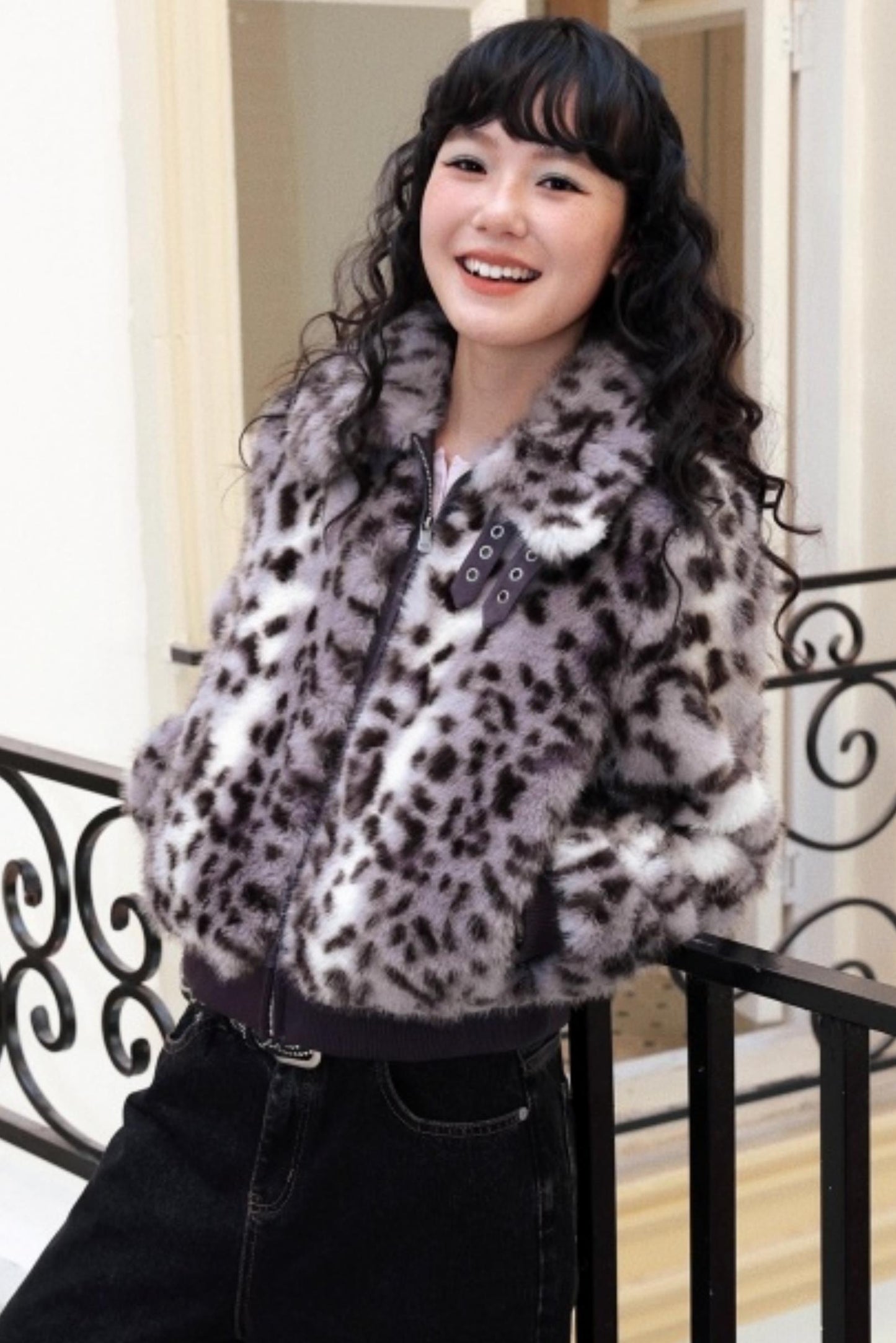Dreamland Leopard Fur Jacket