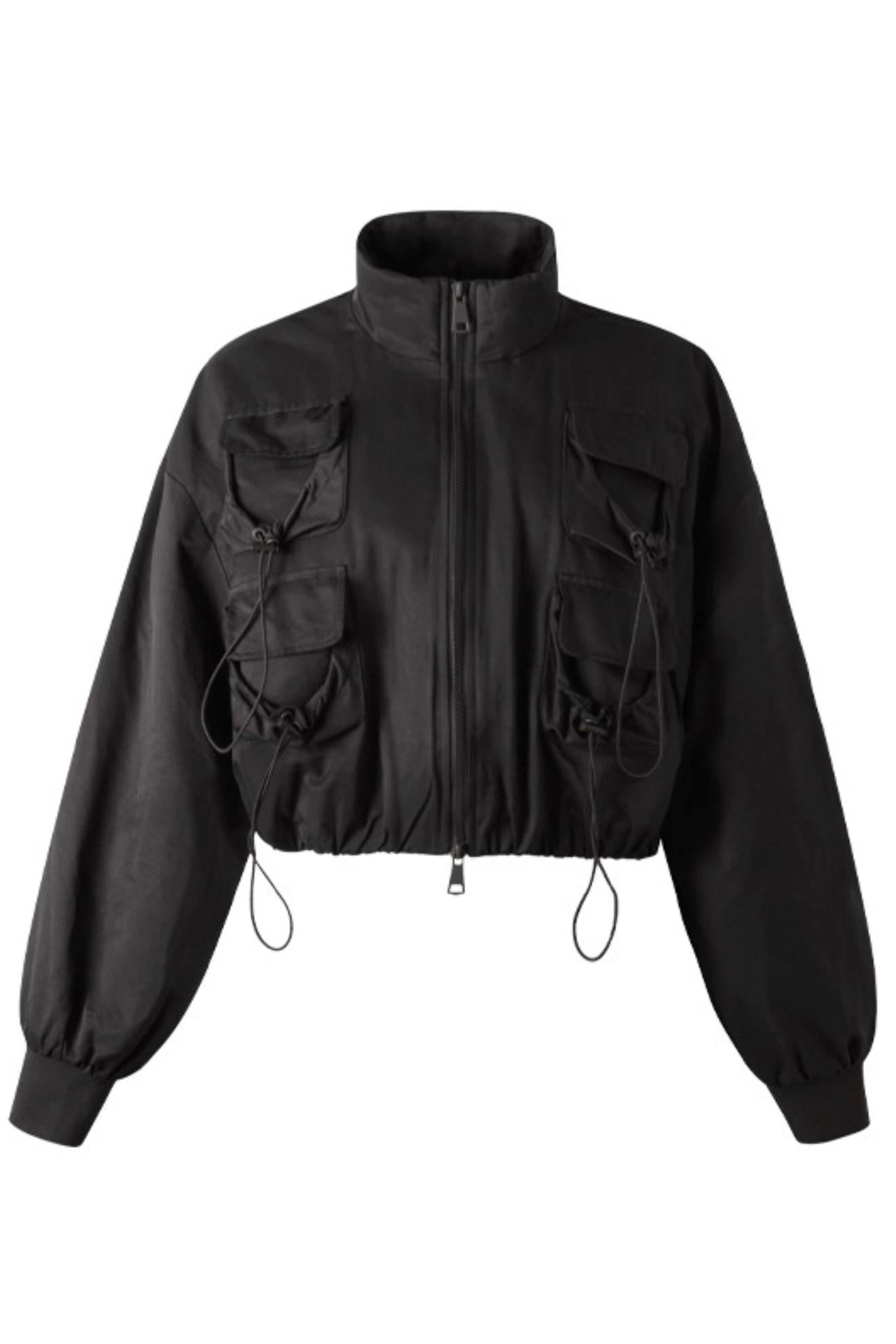 Pig Nose Multi-Pocket Flight Jacket