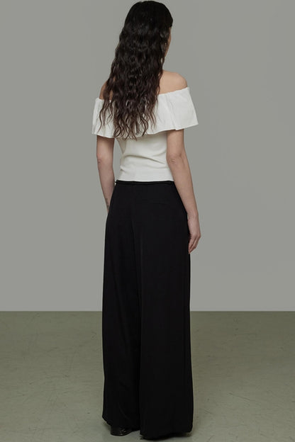 Modern Off-Shoulder T-Shirt