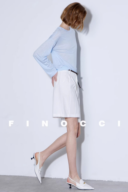 Cloud-Soft Silk Linen Top