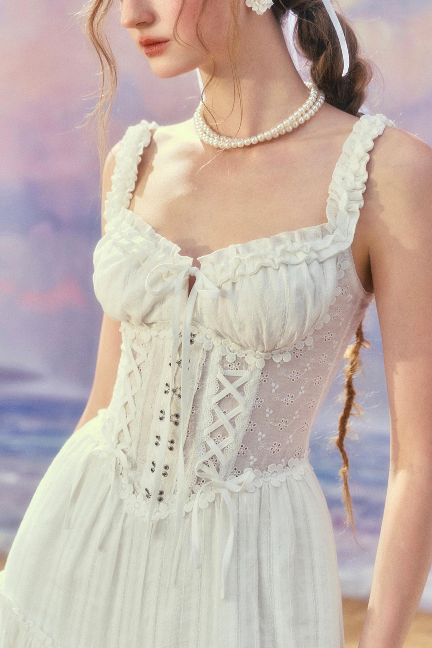 Romantic Halter Dress