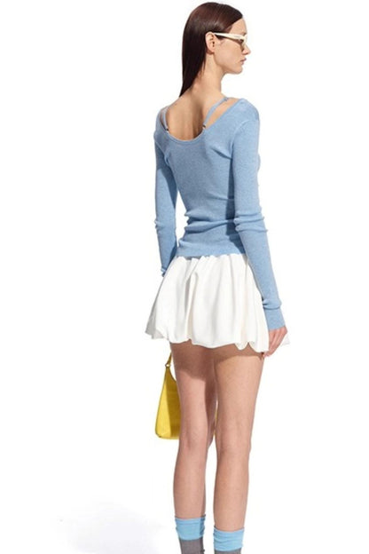 Bern Wool Blend Knit Cardigan