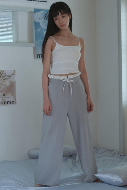 Morning Mist Wide-Leg Pants