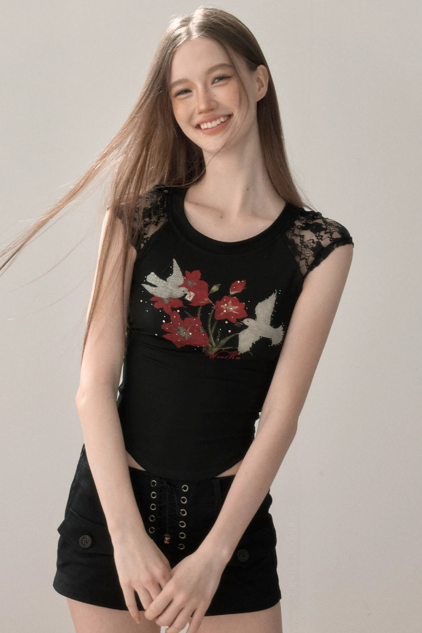 Lace Patchwork Summer Top