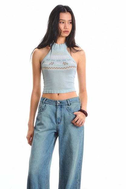 Fair Isle Slimming Vest