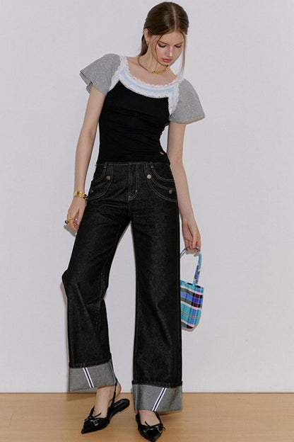 Summer Trail Curved Jeans