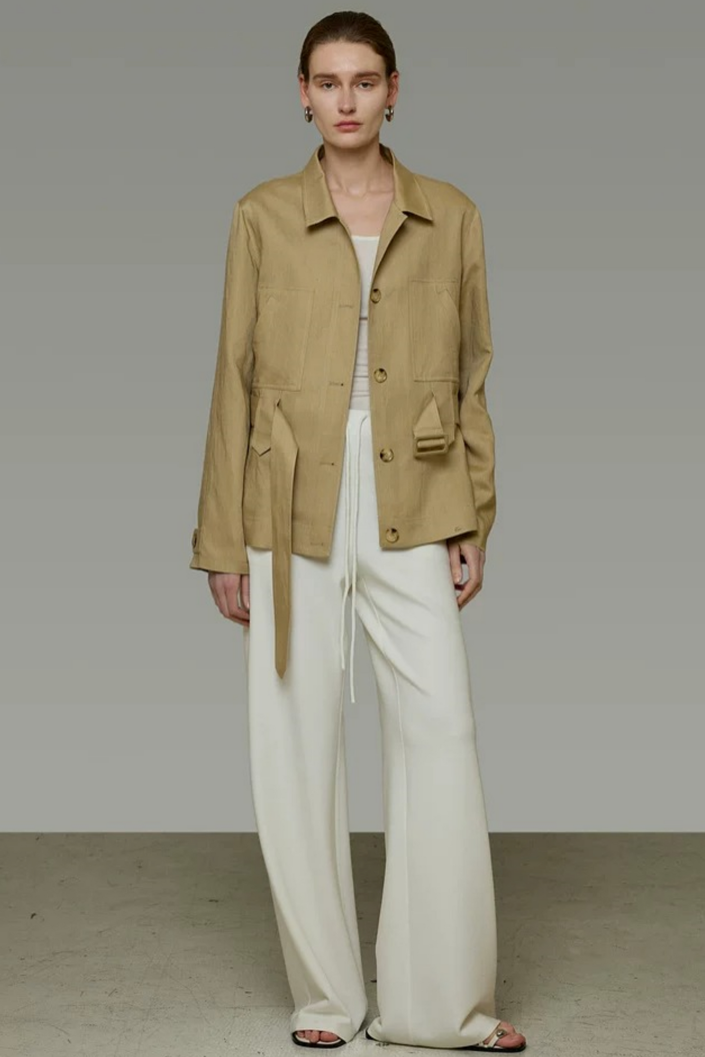 Unspoken Slim Fit Trench Coat