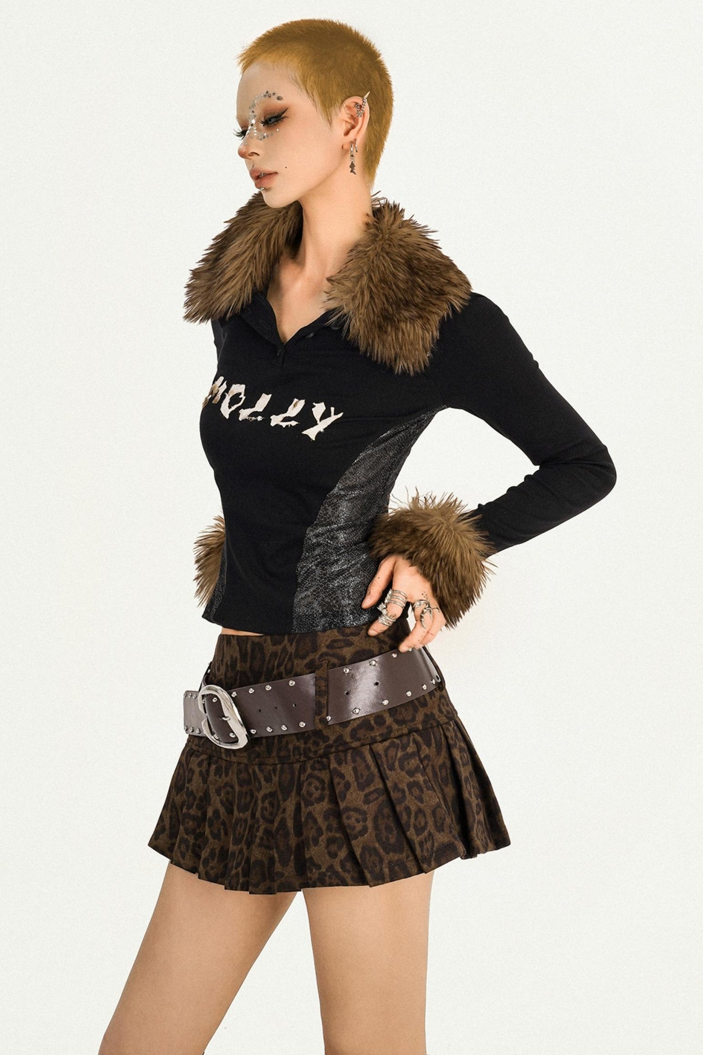 Light Punk Fur T-Shirt