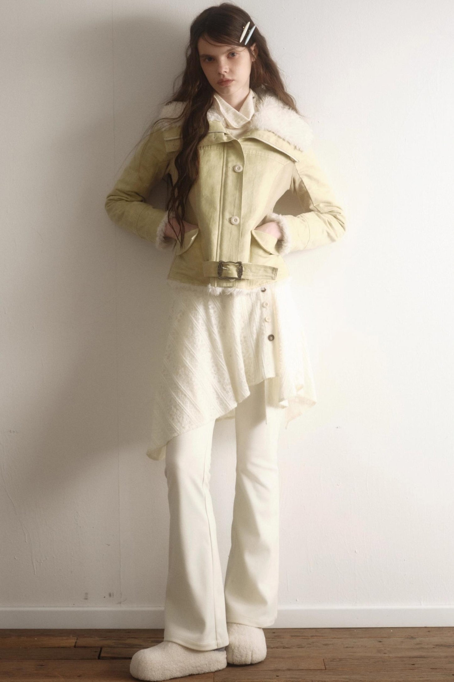 Vintage Green Cotton Jacket