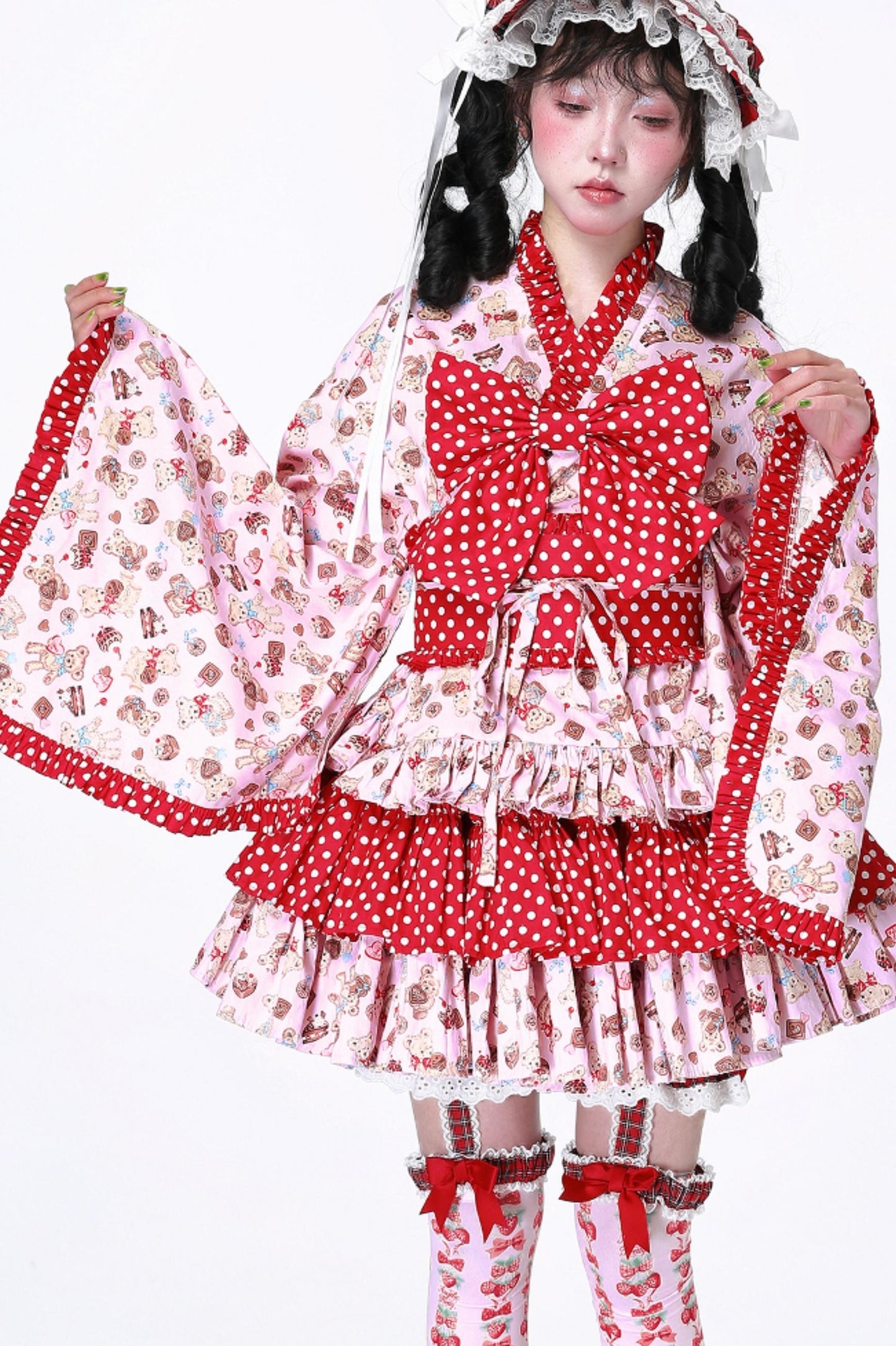 Retro Lolita Kimono Blouse