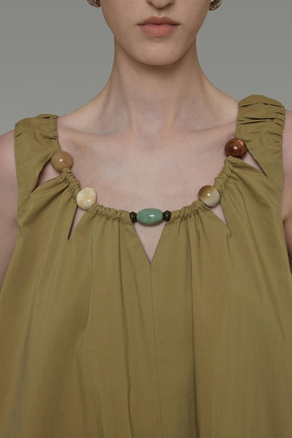 Summer Halter A-Line Dress