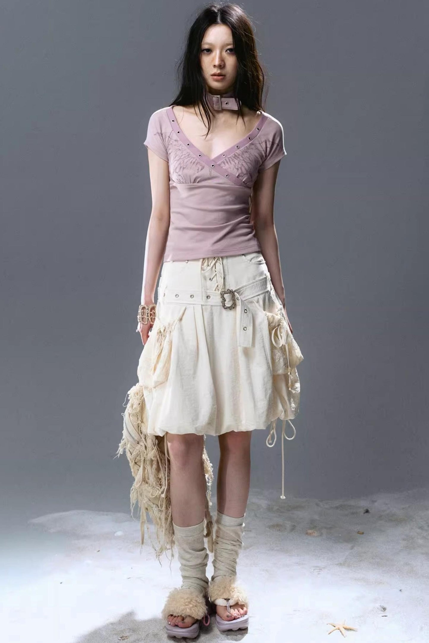 Sea Witch Midi Skirt