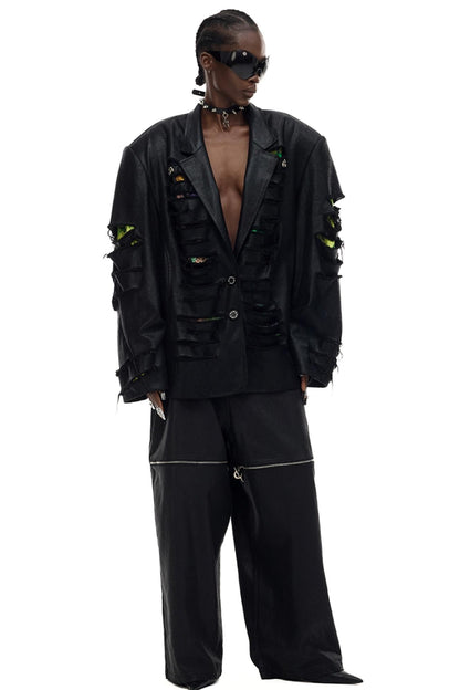 Moon Low Waist Straight Leg Pants