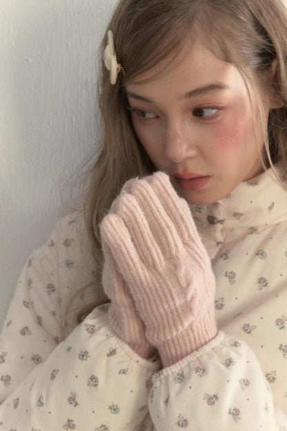 Arctic Fleece Girls Gloves