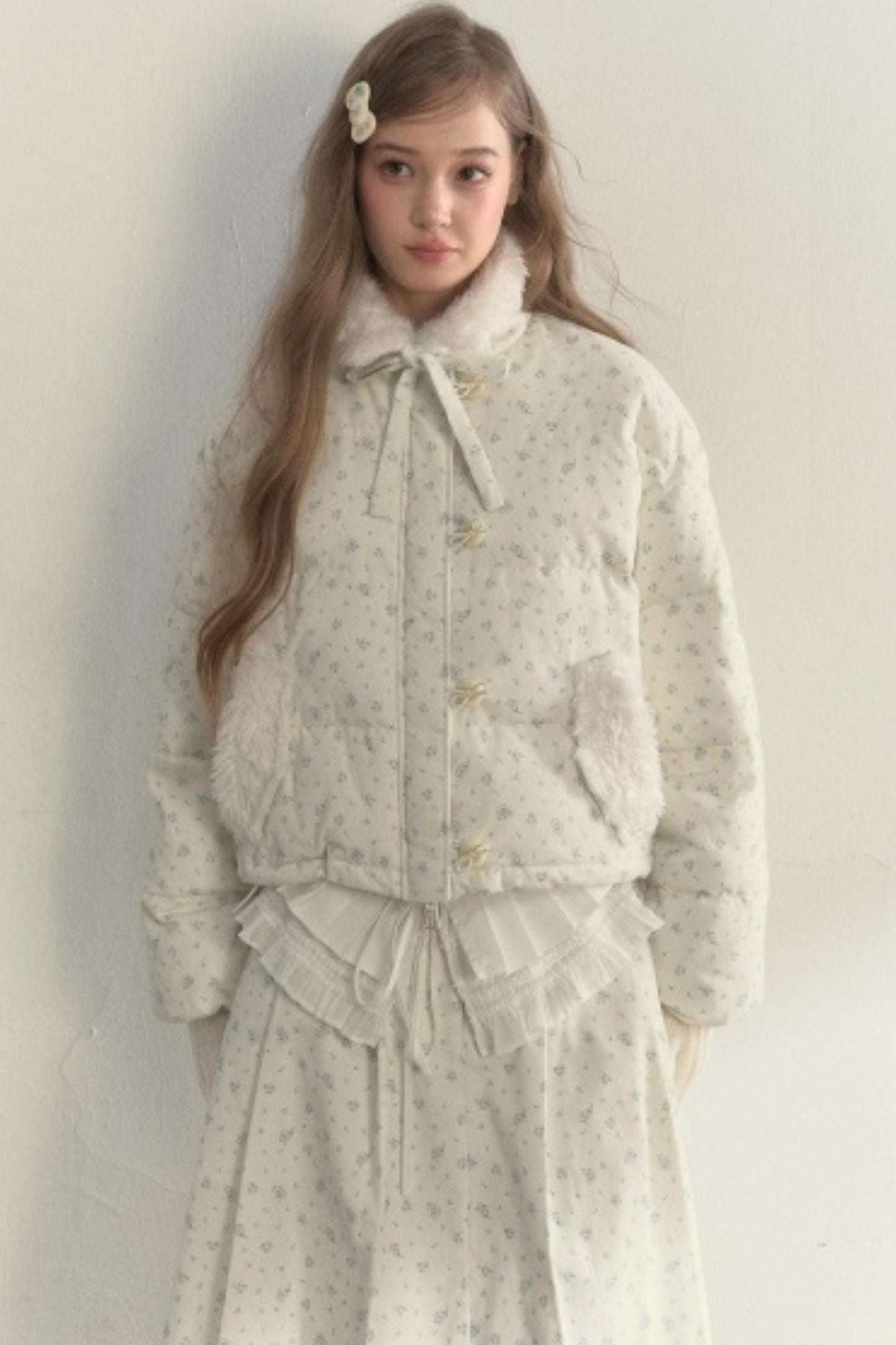 Whisper of Frostbite Corduroy Jacket Set-Up