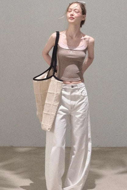 Summer Embroidered Camisole