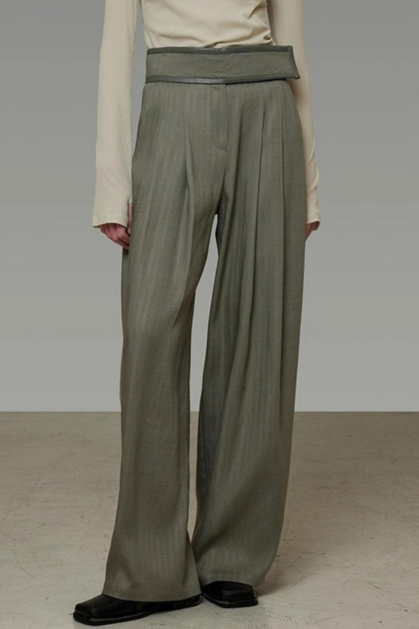 Autumn Slimming Wide-leg Pants
