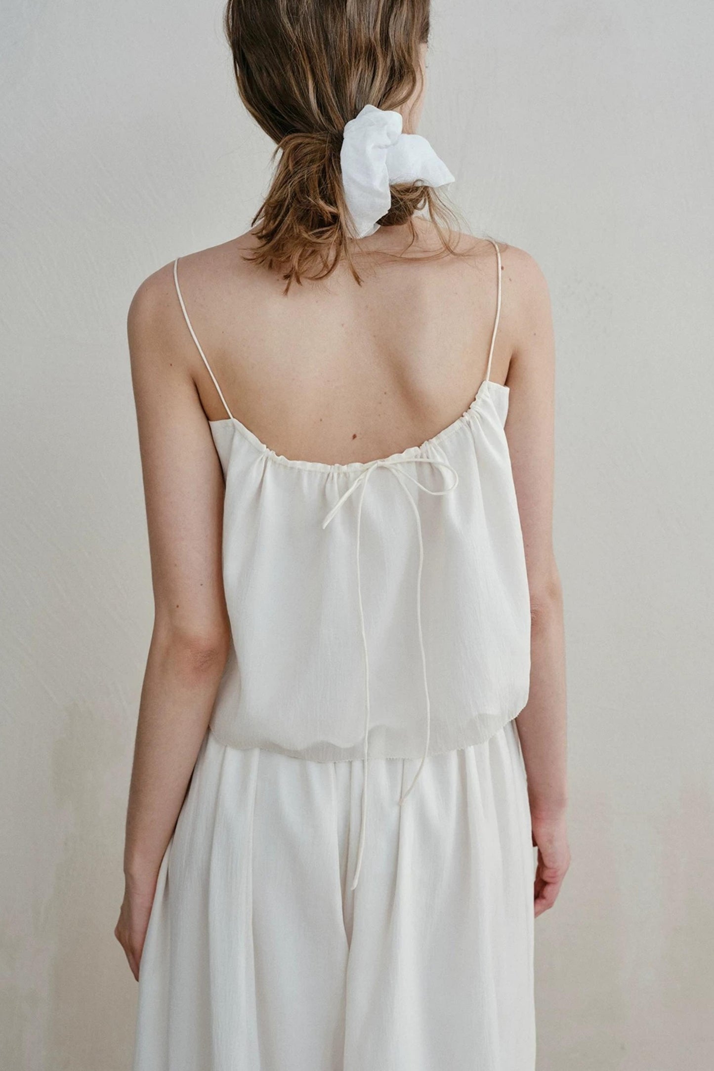 Lily of the Valley Embroidered Camisole Set-Up
