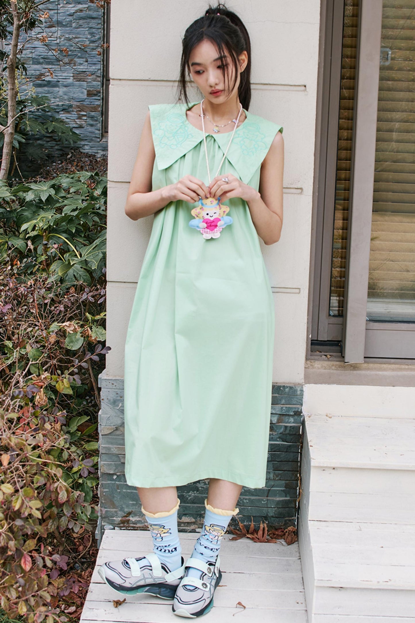 Fairytale Peach Summer Dress